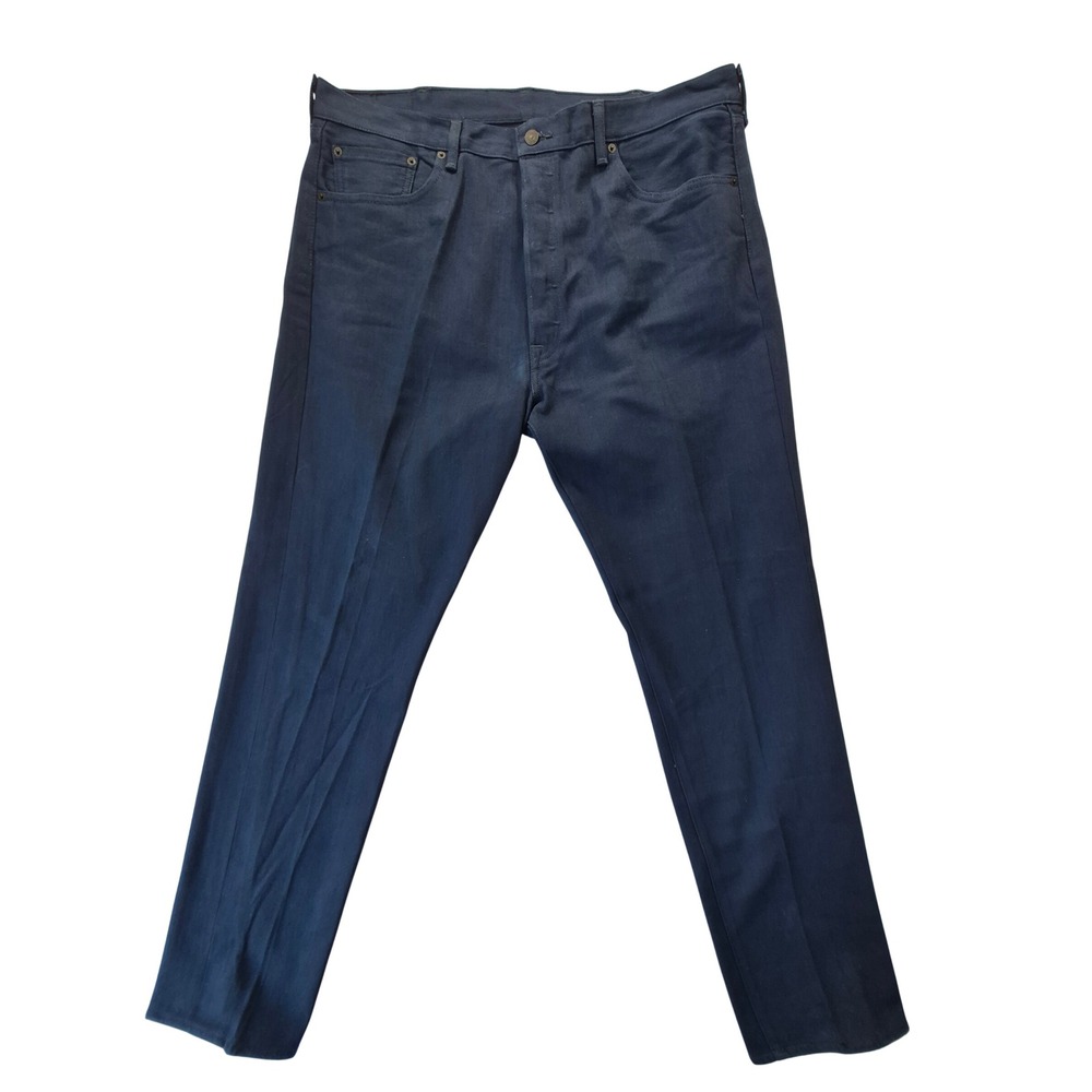 Levi's 501 Original Fit Jeans Mens 40x32 Blue Overdyed Button Fly 00501-1662